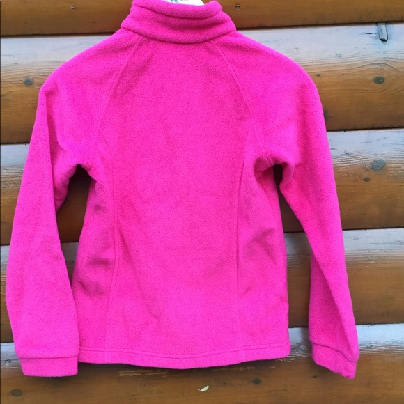 πColumbia FUSCHIA Fleece Zip Jacket - Picture 2 of 16
